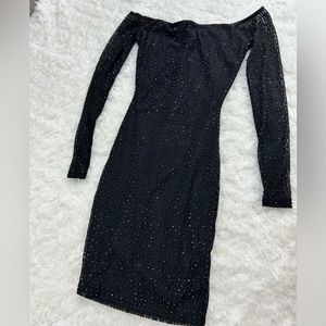Windsor Black sparkle dress size XS